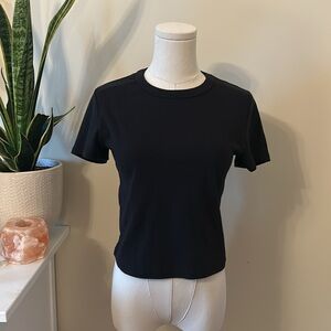 Sunday Best medium Black tee shirt thick knit